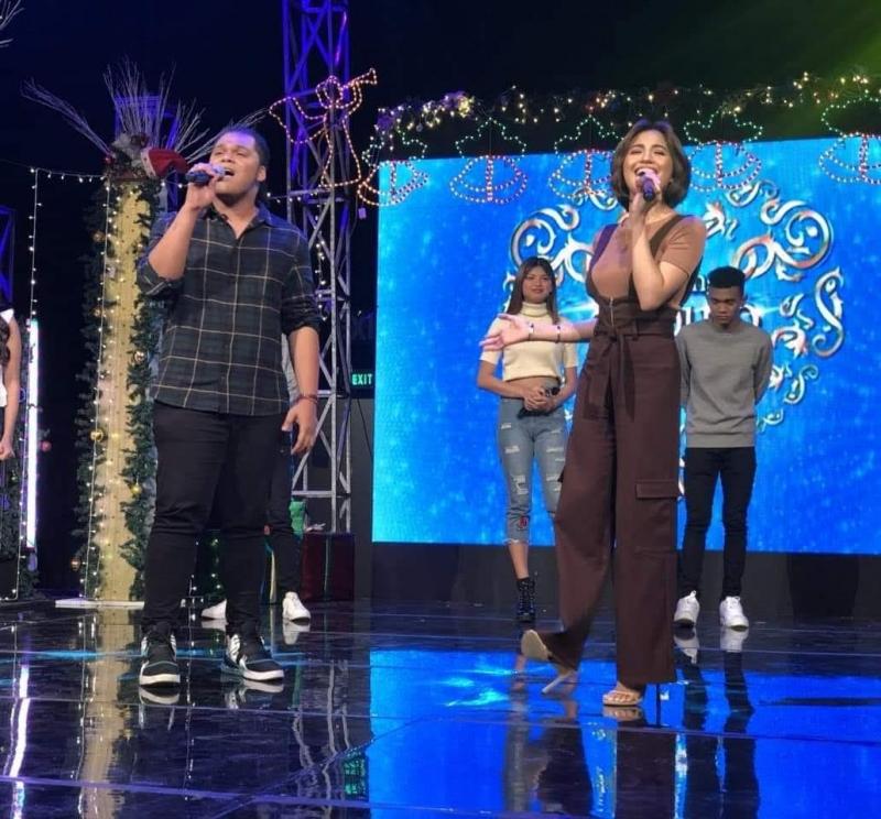 Garrett Bolden and Julie Anne San Jose