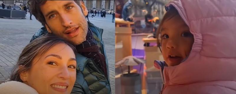 Solenn Heussaff Nico Bolzico and Thylane Bolzico