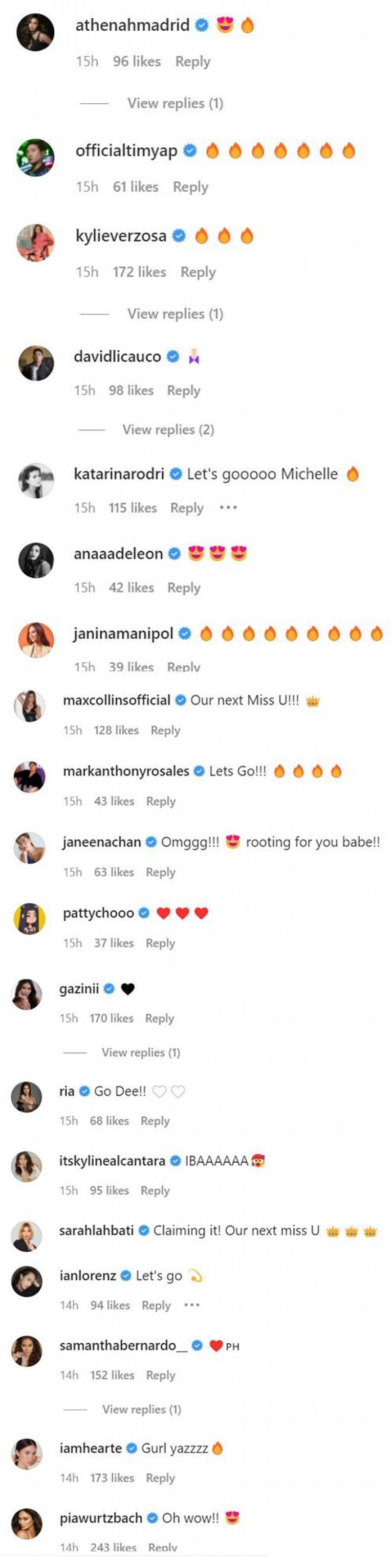 Comments on Michelle Dee s Instagram