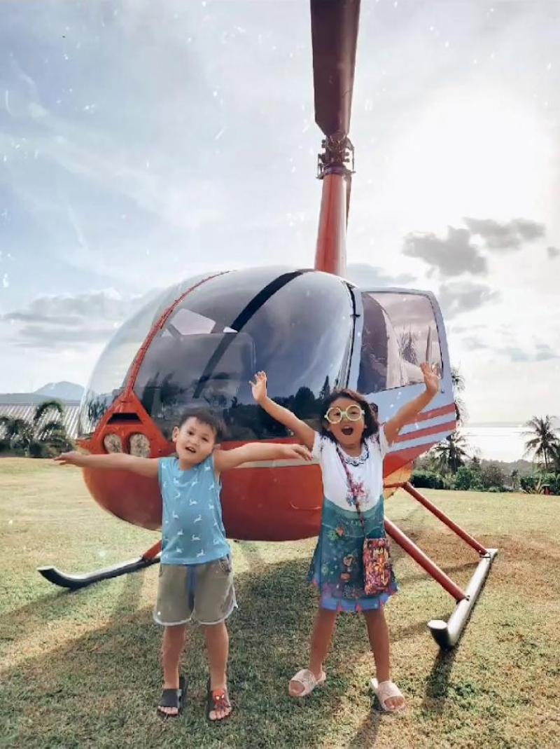 Camille Prats kids Nala and Nolan