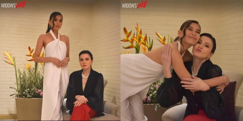 Ashley Ortega and Carmina Villarroel