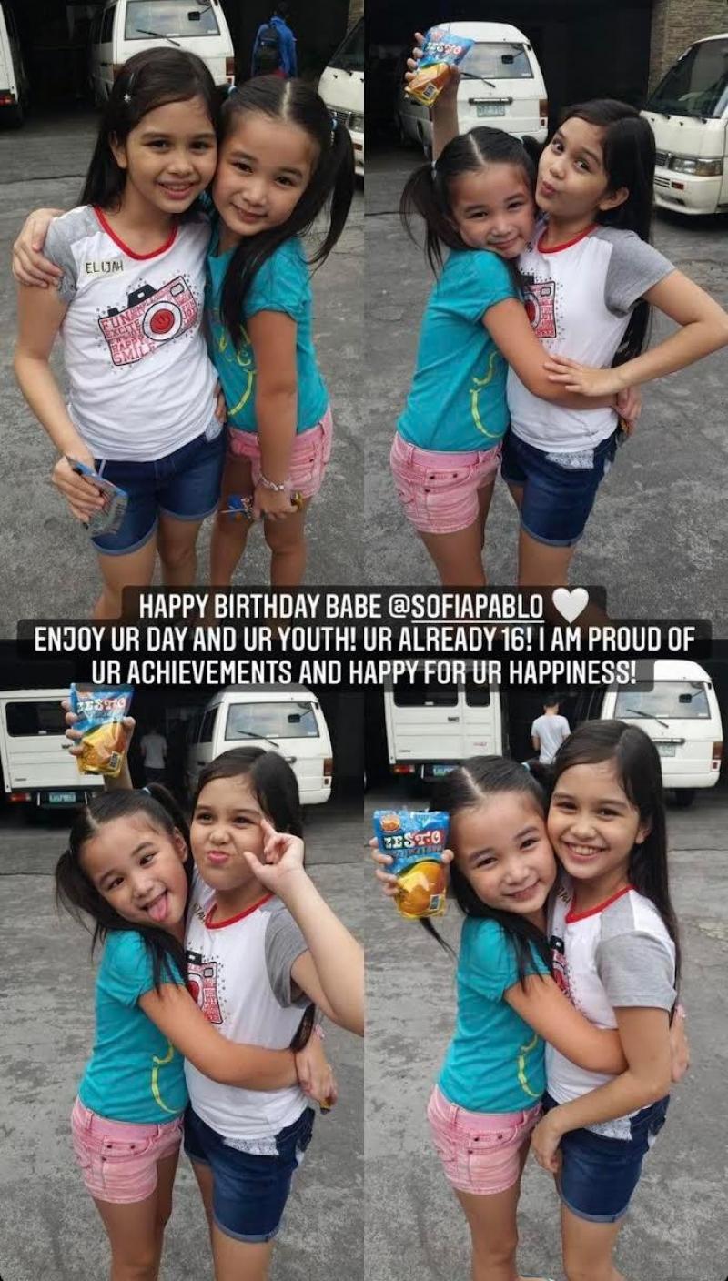 Elijah Alejo posts throwback photo with birthday girl Sofia Pablo GMA