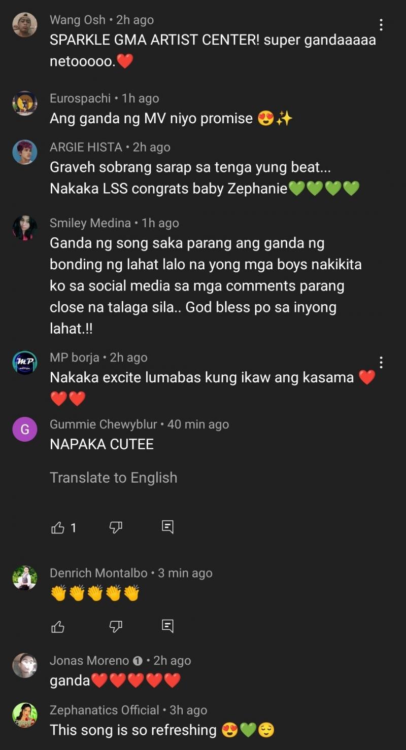 PHOTO COURTESY Sparkle GMA Artist Center YouTube