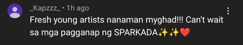 PHOTO COURTESY Sparkle GMA Artist Center YouTube