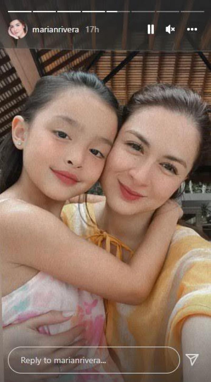 Zia Dantes and Marian Rivera