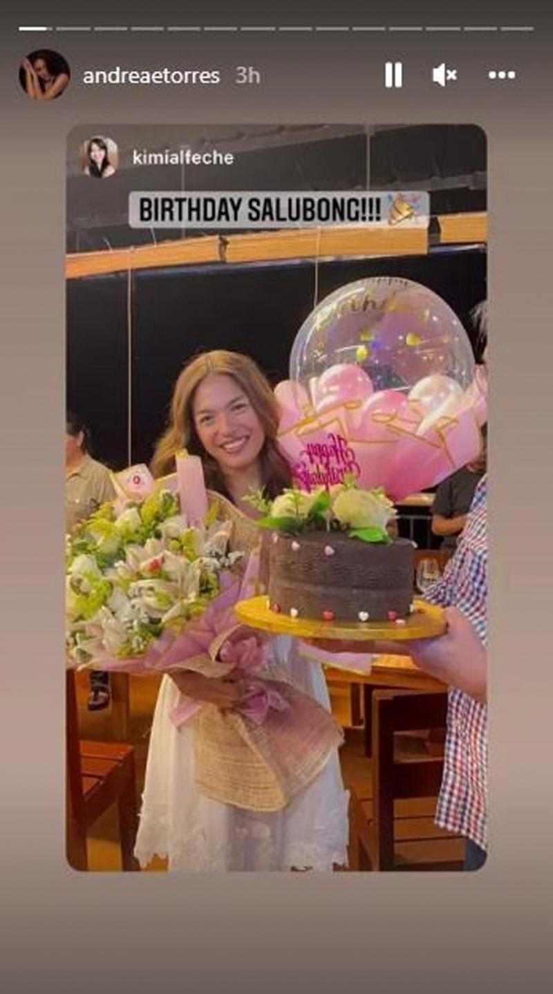 Andrea Torres birthday salubong