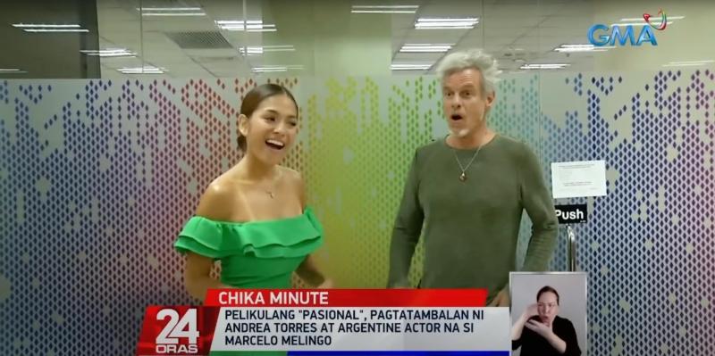 Andrea Torres and Marcelo Melingo