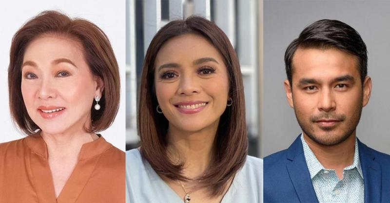 Mel Tiangco Vicky Morales and Atom Araullo