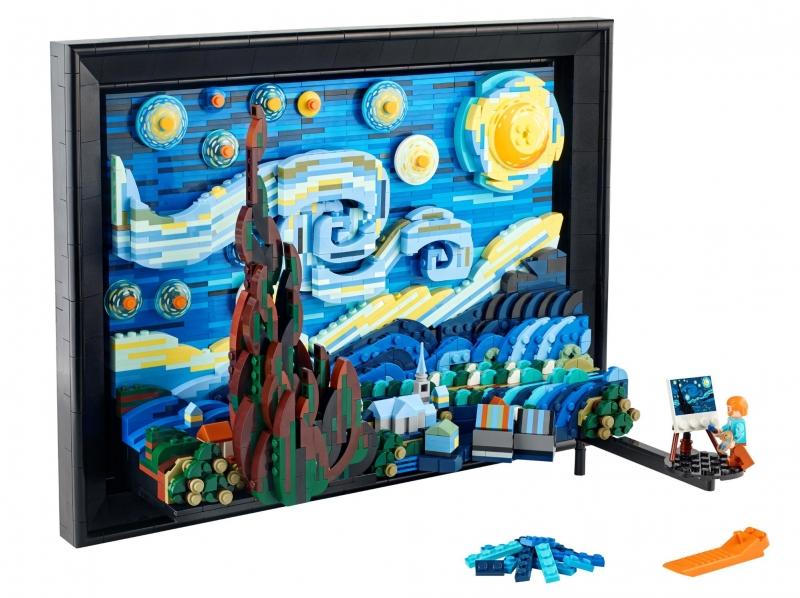 Vincent van Gogh s The Starry Night painting has a LEGO counterpart