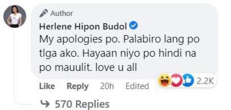 Herlene Hipon Budol FB