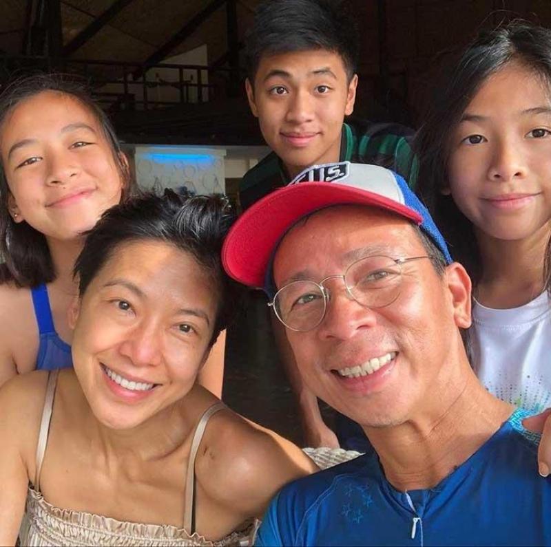 Kuya Kim Atienza and family