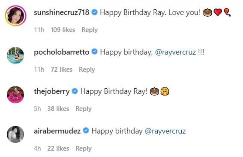 Rayver Cruz celebrates 32nd birthday salubong