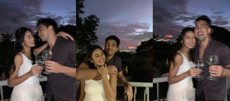 Derrick Monasterio and Elle Villanueva