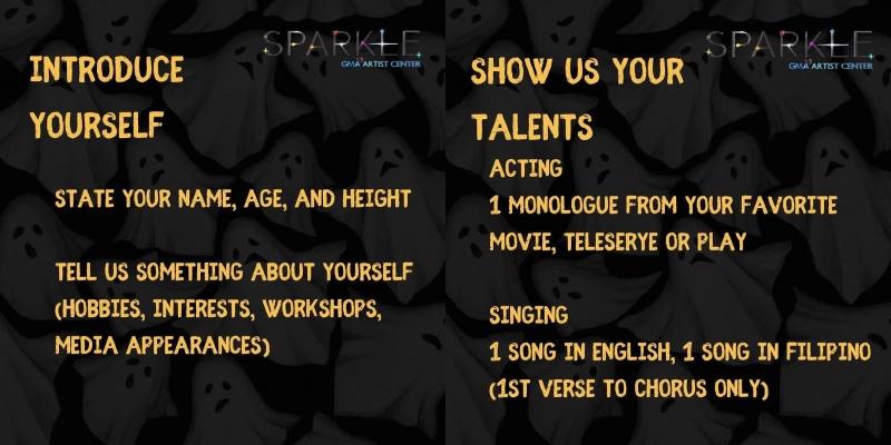 Sparkle Online Auditions