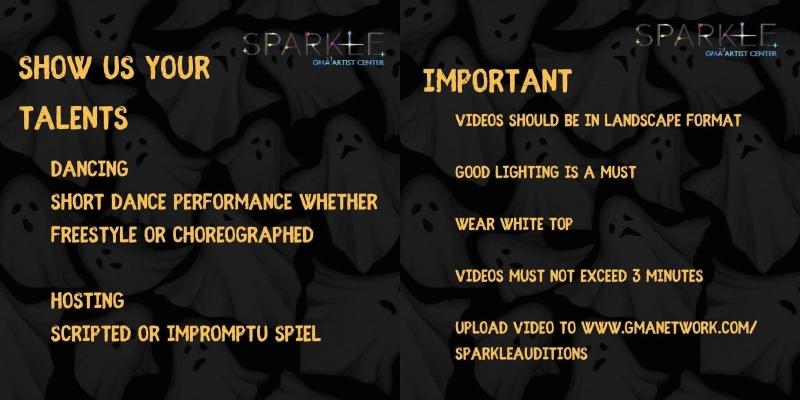 Sparkle Online Auditions