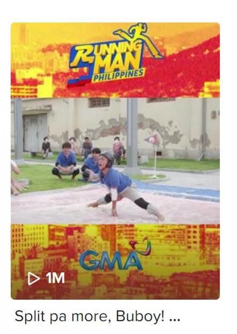 Running Man PH social media accounts