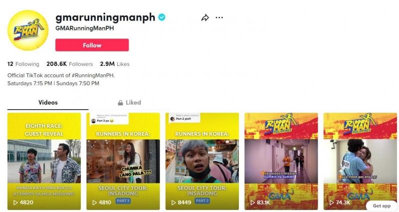 Running Man PH TikTok