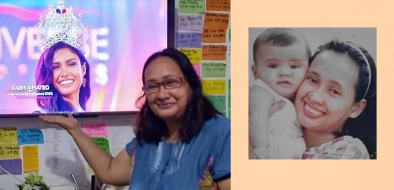 Rabiya Mateo and Mommy Christine Mateo
