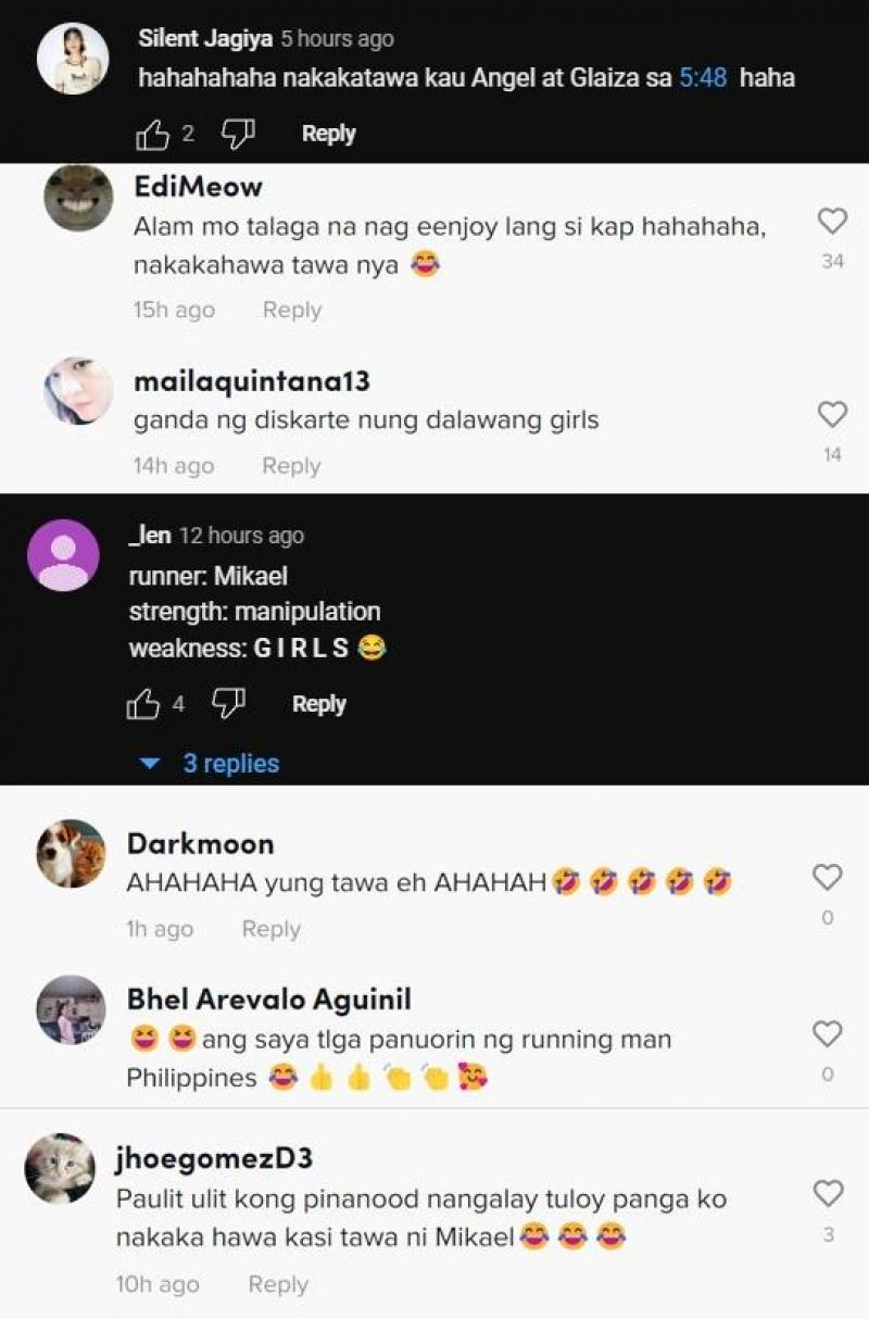 Running Man PH social media accounts