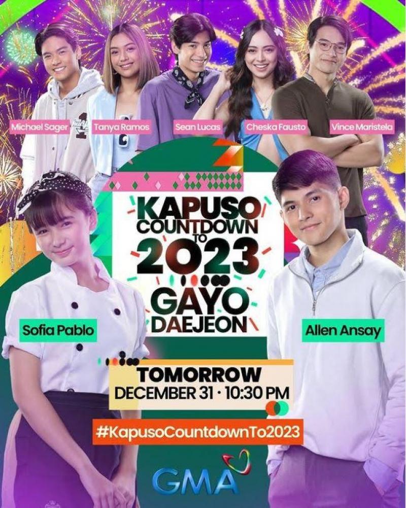 Mga Kapuso Excited Na Para Sa Kapuso Countdown To 2023 Gayo Daejeon