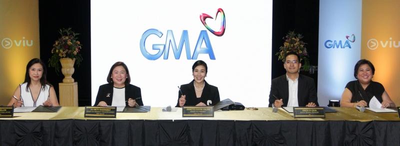 GMA Network, Viu Philippines Ink Deal To Bring World-Class Content To More Viewers