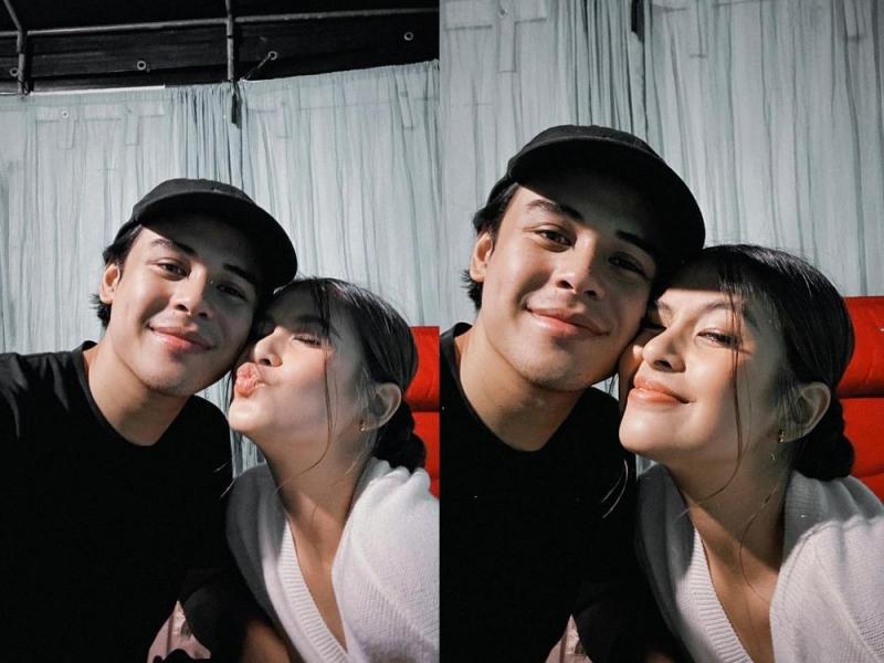 Khalil Ramos visits Gabbi Garcia on the set of 'Mga Lihim ni Urduja ...