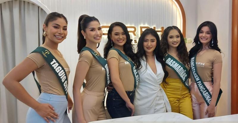 Miss Earth PH candidates take care of the environment and their skin ...