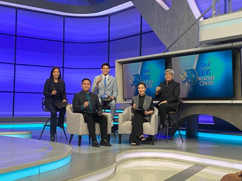 GMA Network launches GMA Integrated News Weather Center, introduces its