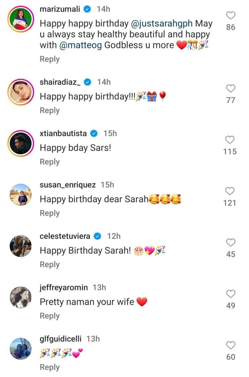 Matteo Guidicelli Writes Sweet Birthday Message For Wife Sarah Geronimo ...