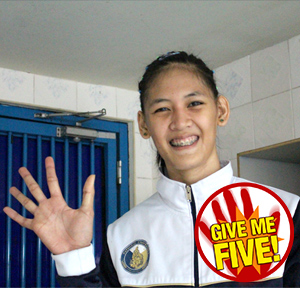 GIVE ME FIVE featuring Jaja Santiago of NU Lady Bulldogs | News and ...