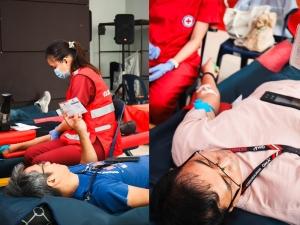 GMA Network employees, nag-donate ng dugo sa Kapuso Bloodletting Day | GMANetwork.com - Foundation - Articles