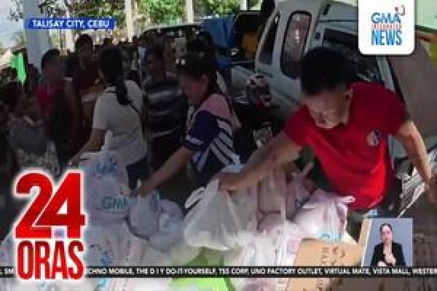 1,000 pamilyang nasalanta ng Bagyong Tino sa Talisay, hinatiran ng food packs ng GMA Kapuso Foundation | 24 Oras | GMANetwork.com - Foundation - Videos