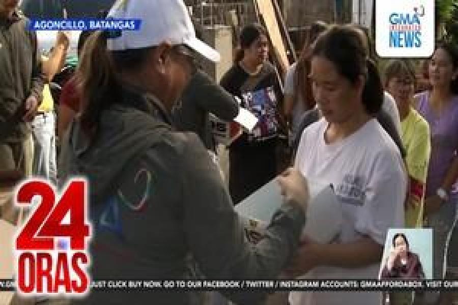 GMAKF, nagbigay ng N95 face mask at vitamins sa mga apektado ng pag-alburoto ng Bulkang Taal | 24 Oras | GMANetwork.com - Foundation - Videos