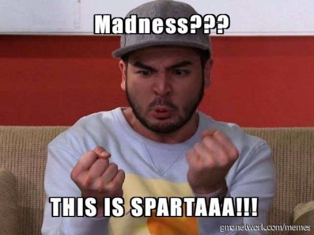 This Is Sparta meme - Imgflip