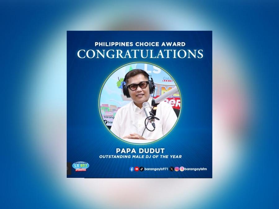 Papa Dudut bags recognition at Philippine Choice Awards