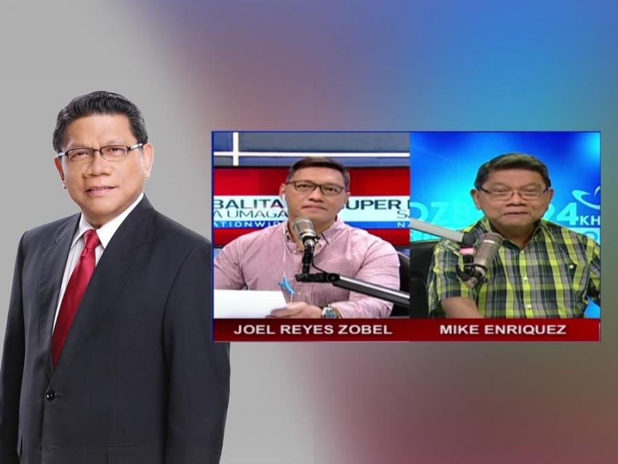 Mike Enriquez advises dzBB reporters to maintain 'balance' amid the ...