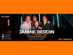 Janine Berdin in GMA Playlist