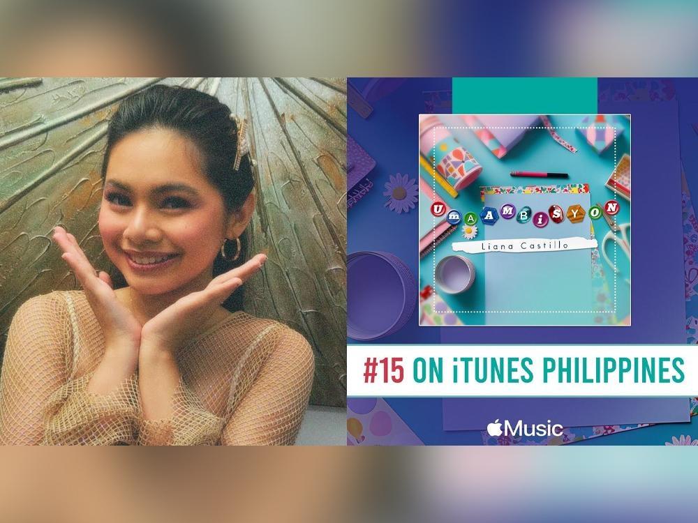 Liana Castillo second single Umaambisyon