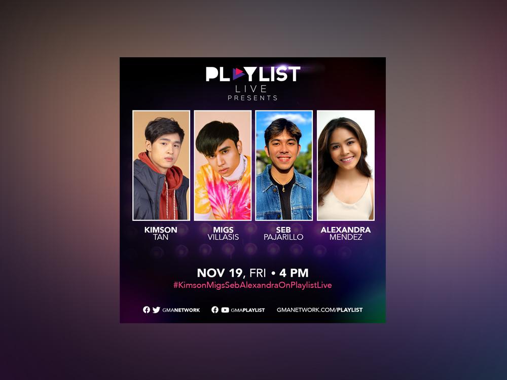 Kimson Tan, Migs Villasis Seb Pajarillo and Alexandra Mendez