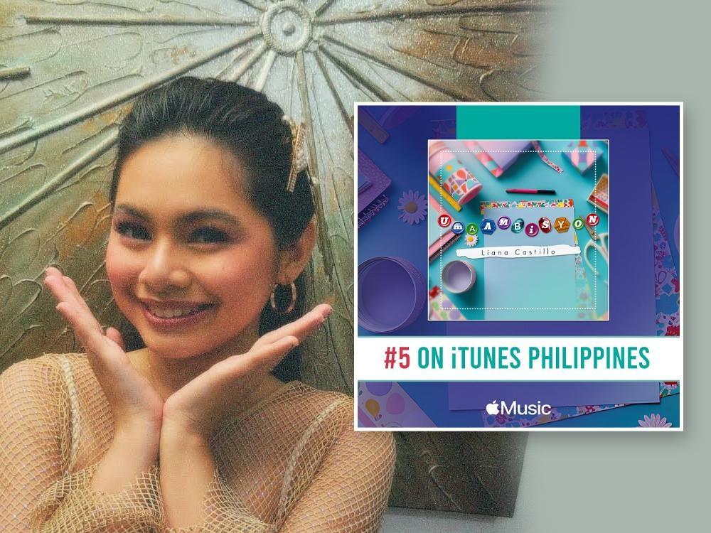 Liana Castillo second single Umaambisyon