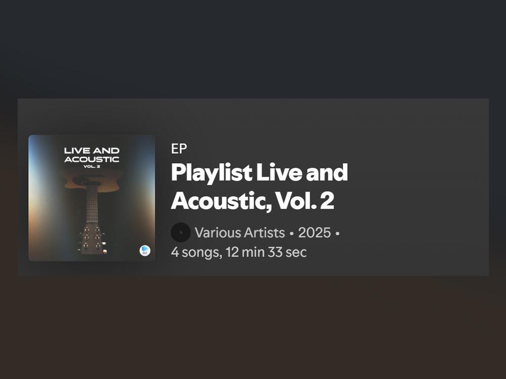 Live and Acoustic Vol 2 GMA Playlist album