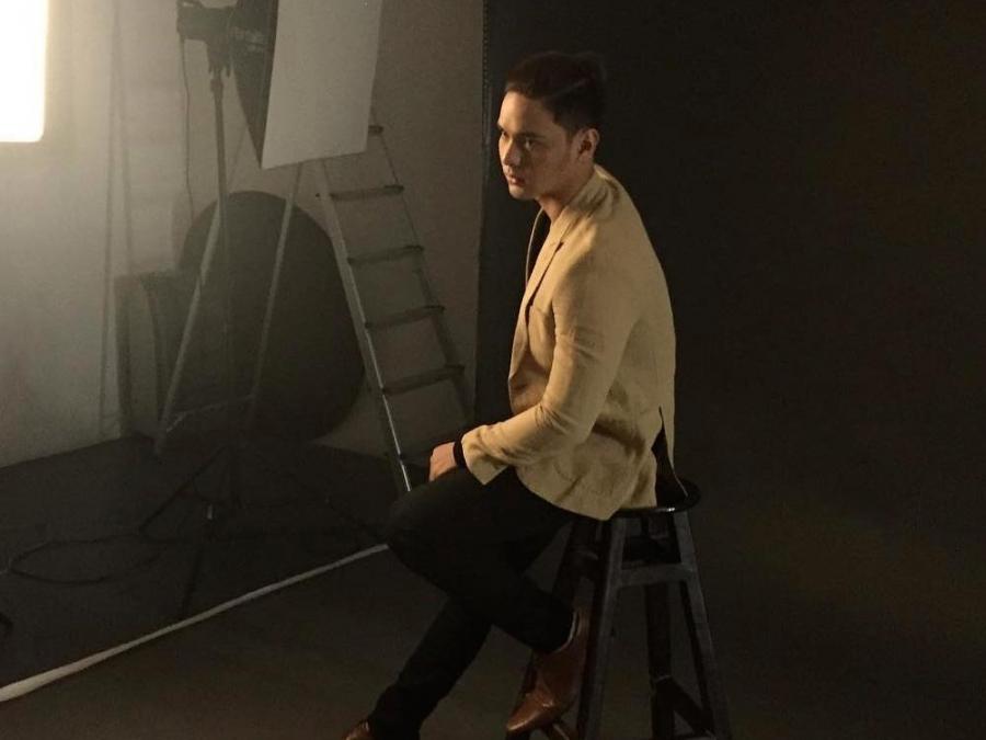 LOOK: Kristoffer Martin shoots for upcoming GMA Records 