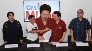 Janno Gibbs contract signing with GMA Music