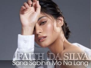 Sana Sabihin Mo Na Lang cover art, Faith da Silva photo