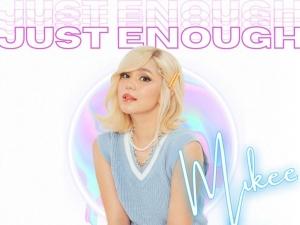 Just Enough cover art, blonde Mikee Quintos