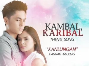 Kanlungan cover art, Kambal Karibal theme song cover art, Miguel Tanfelix and Bianca Umali