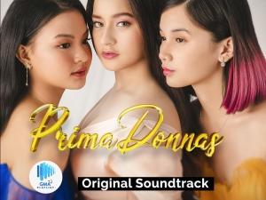Prima Donnas OST cover art, Althea Ablan, Jillian Ward, Sofia Pablo