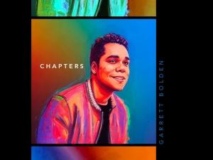 Garrett Bolden's Chapters album cover art; cartoonized image of Garrett Bolden