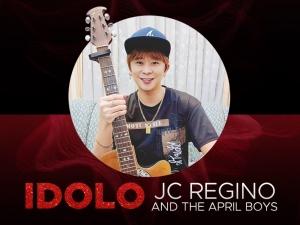 Idolo cover art; JC Regino with guitar