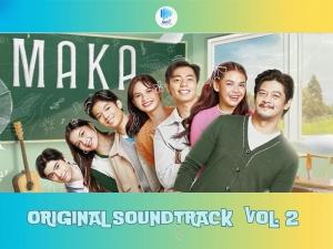 MAKA OST vol. 2 cover art; Tcard of MAKA